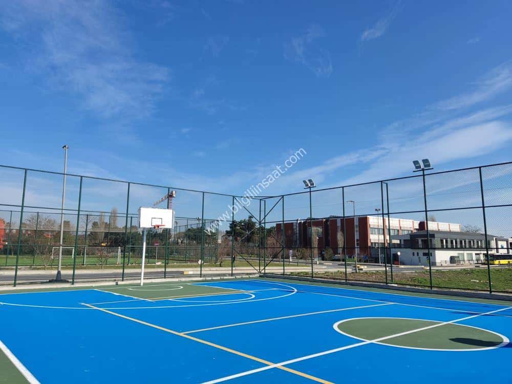 YTÜ Davutpaşa Kampüsü Spor Alanları Projesi Tamamlandı