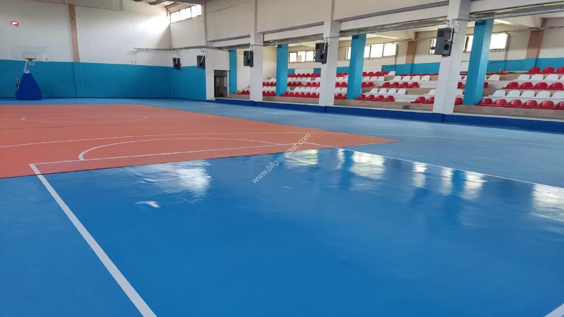Sakarya – Kapalı Spor Salonu Zemin Boyama Projesi